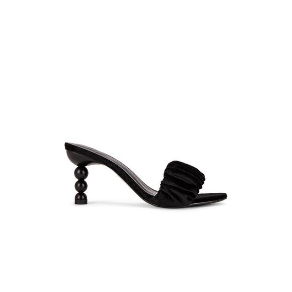 Lpa 'Lia' Black Leather Heel Size 7.5 - Picture 1 of 5